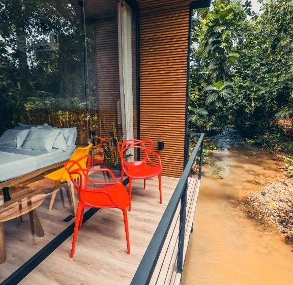 带阳台的豪华间, Tagua Lodge