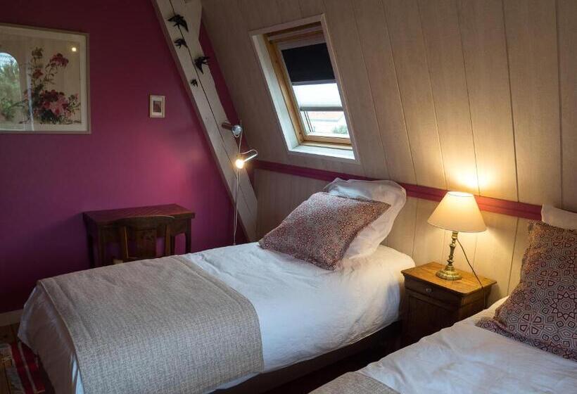 带2个卧室的套房, Chambres D'hôtes Le Clos Bleu