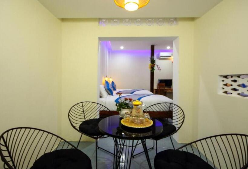 اتاق خانوادگی با چشمانداز باغ, Hoi An Blue Seaside Homestay