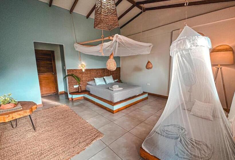 غرفة ديلوكس مزودة بشرفة, Villa Eden Palomino