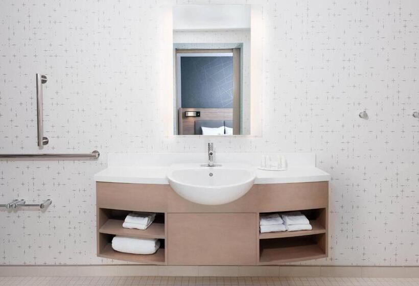 Люкс Кровать Кинг, Springhill Suites By Marriott Indianapolis Westfield