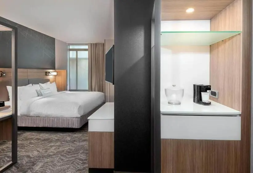 キングサイズベッドのスイートルーム, Springhill Suites By Marriott Indianapolis Westfield