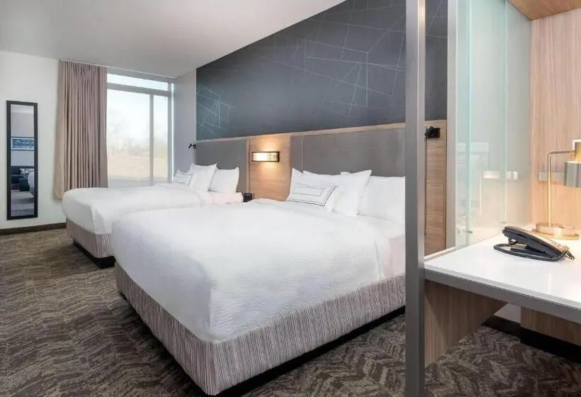 ２ベッドスイートルーム, Springhill Suites By Marriott Indianapolis Westfield