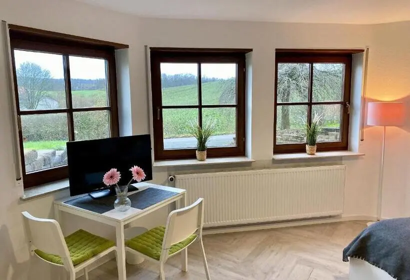 ガーデンビューのスタンダードワンルーム, Pension Am Hohberghof Dielheim