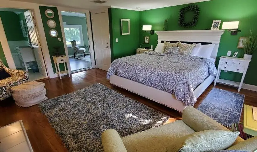 Deluxe-huone King-vuode, Mansion Farm Inn