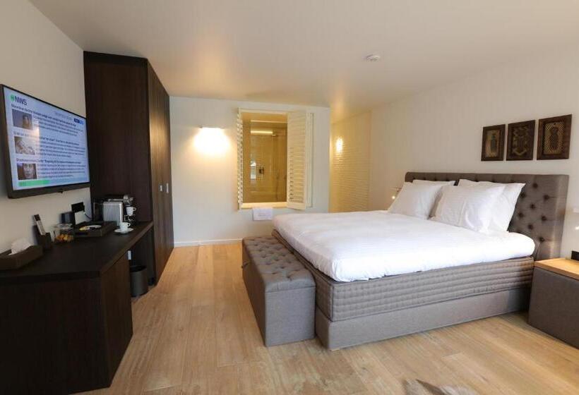 غرفة ديلوكس سرير كينج, Hof Van Volmersele   Luxury B&b