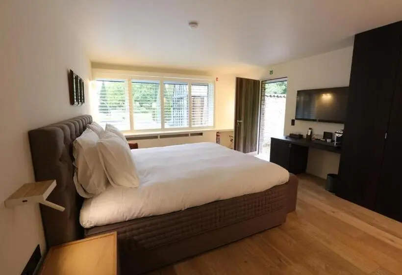 キングサイズベッドのデラックスルーム, Hof Van Volmersele   Luxury B&b