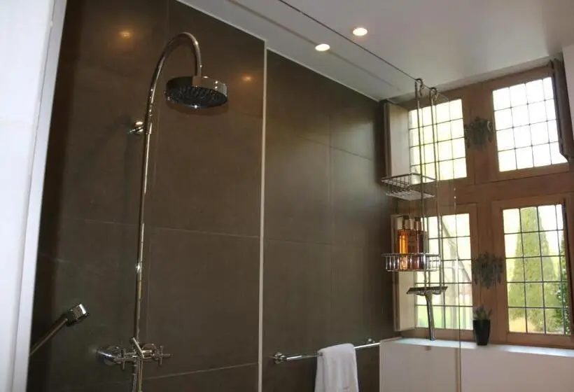 プールの見えるデラックスルーム, Hof Van Volmersele   Luxury B&b