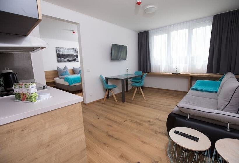 스위트, Motel Isar | 24h/7 Checkin