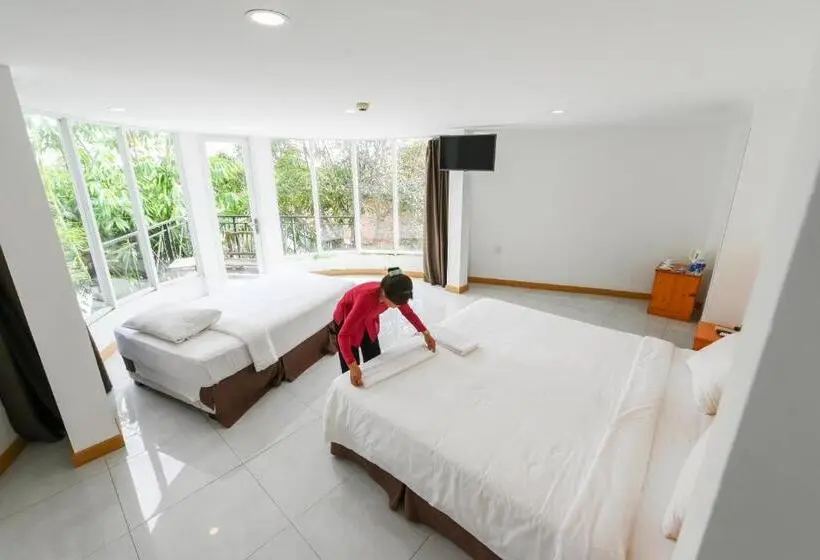 Habitació Triple Estàndard amb Balcó, Lang Noi Tan Lap