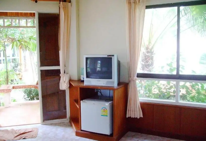 Perhebungalow, Lanta Palm Beach Resort , Beach Bungalow   Koh Lanta