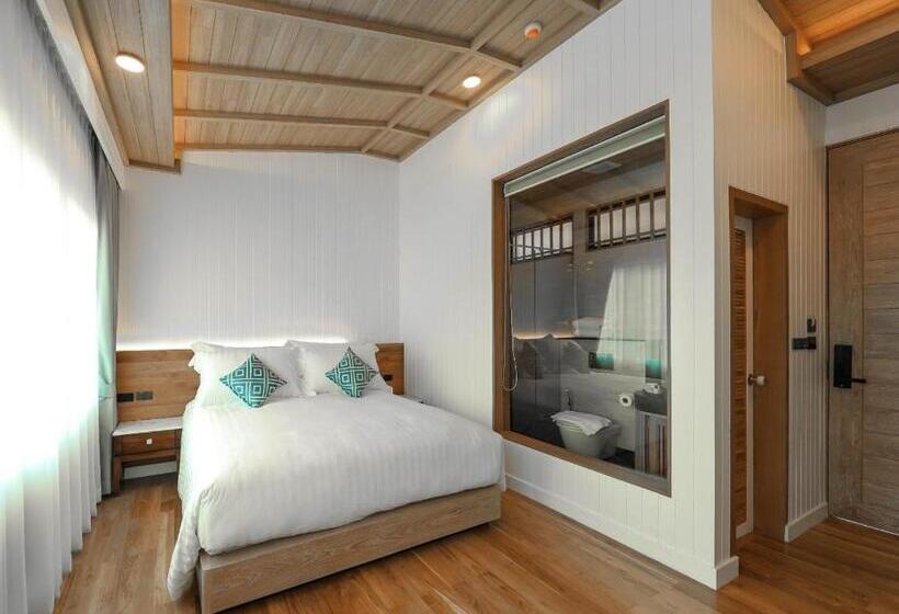 חדר דחוקס עם מיטת קינג, Kundala Beach Resort Hua Hin