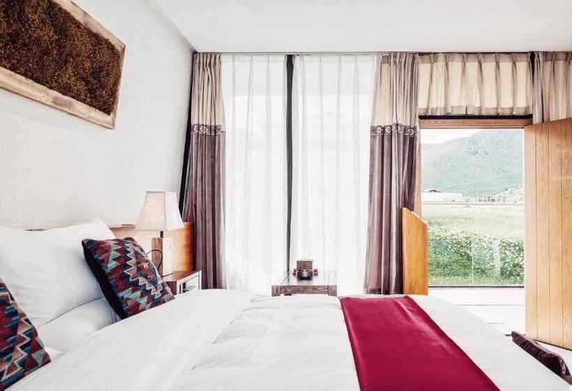 Стандартный Номер Кровать Кинг, Shangri La Salloi Rustic Luxury