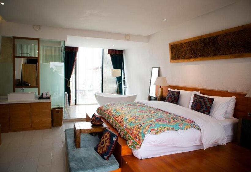 Стандартный Номер Кровать Кинг, Shangri La Salloi Rustic Luxury