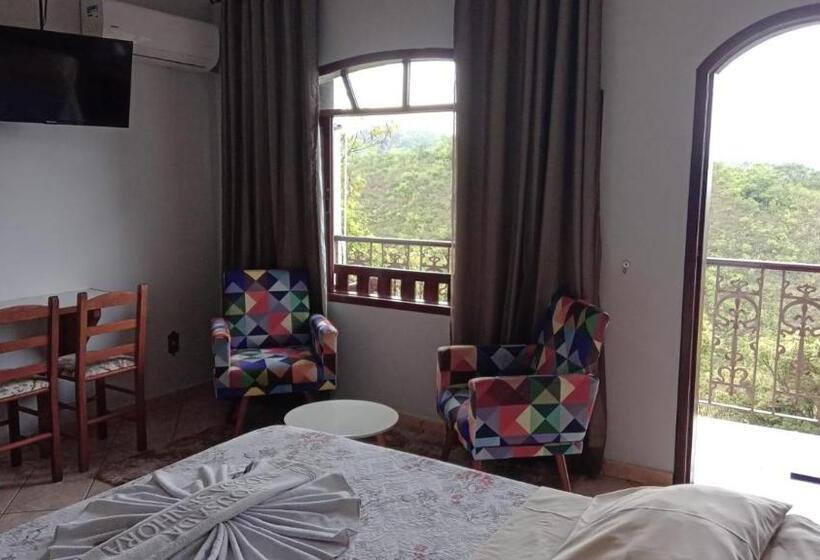 带阳台套房, Pousada Nossa Senhora