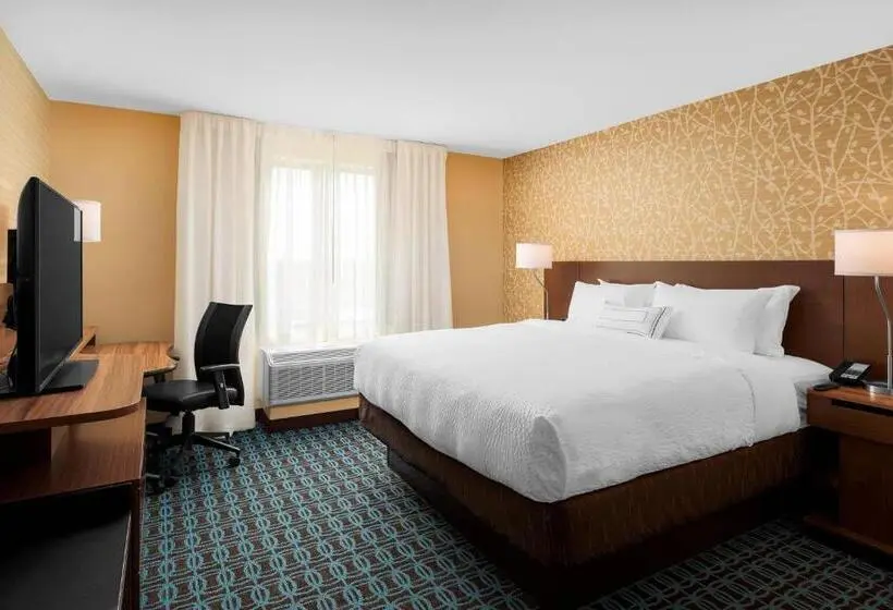 キングサイズベッドのスタンダードルーム, Fairfield Inn & Suites By Marriott Memphis Marion, Ar