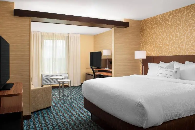 キングサイズベッドのスイートルーム, Fairfield Inn & Suites By Marriott Memphis Marion, Ar