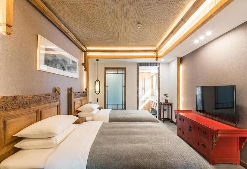 غرفة قياسية مطلّة علي الحديقة, Lijiang Zen Garden