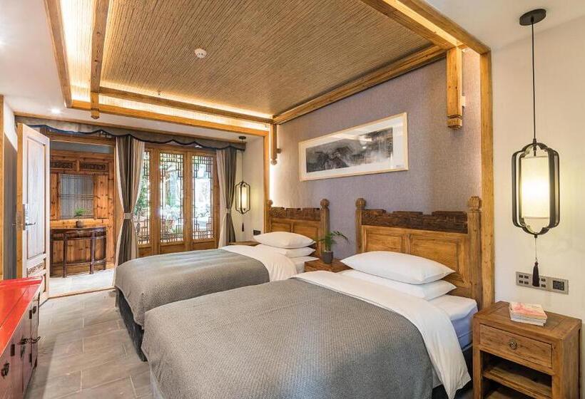 غرفة قياسية مطلّة علي الحديقة, Lijiang Zen Garden