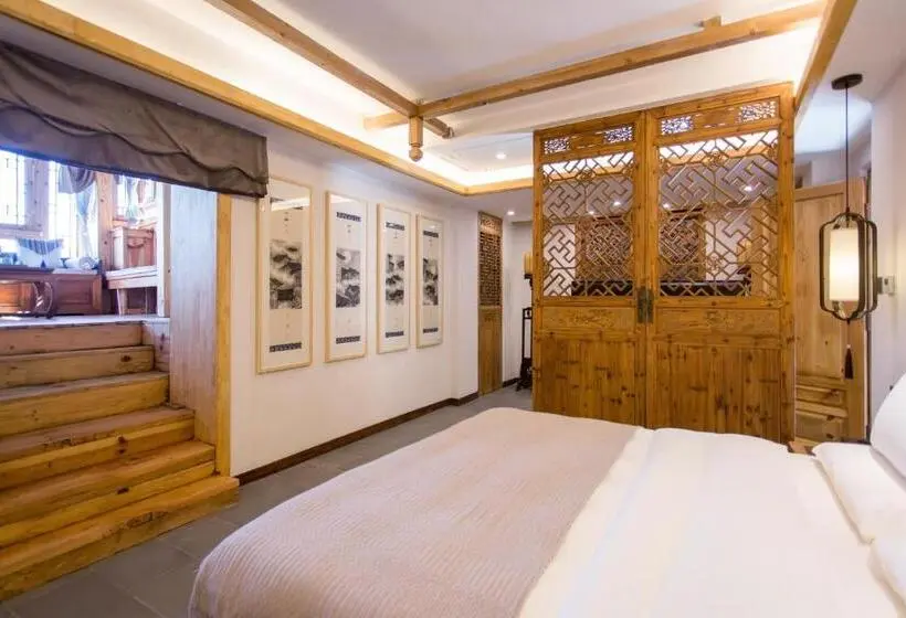 景色の見えるデラックスルーム, Lijiang Zen Garden