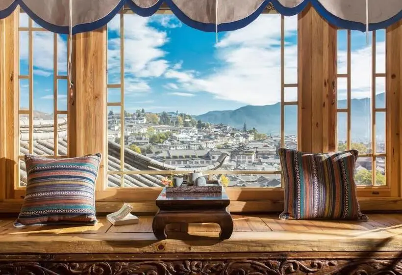 景色の見えるデラックスルーム, Lijiang Zen Garden