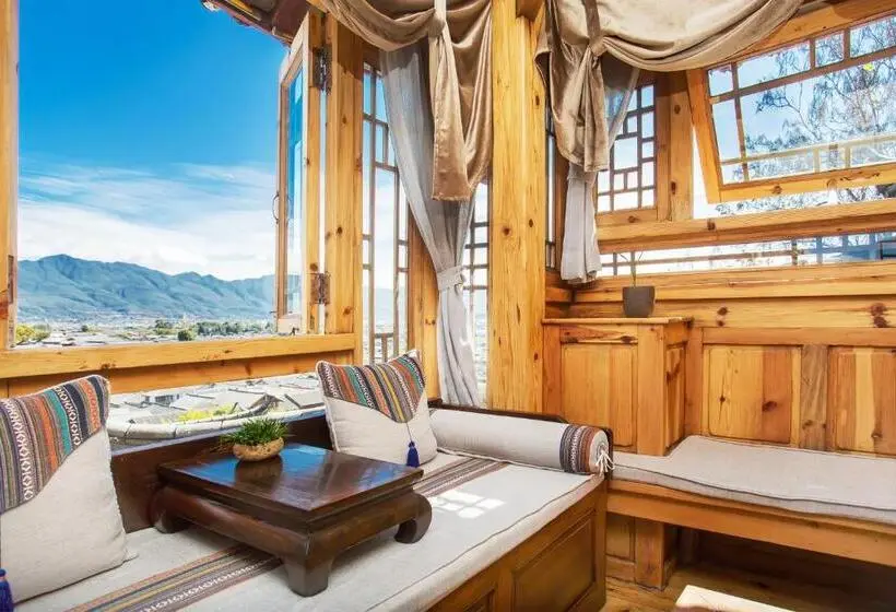 景色の見えるデラックスルーム, Lijiang Zen Garden