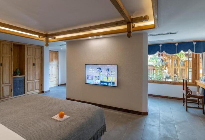 غرفة قياسية سرير كينج, Lijiang Zen Garden