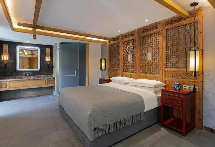 キングサイズベッドのスタンダードルーム, Lijiang Zen Garden