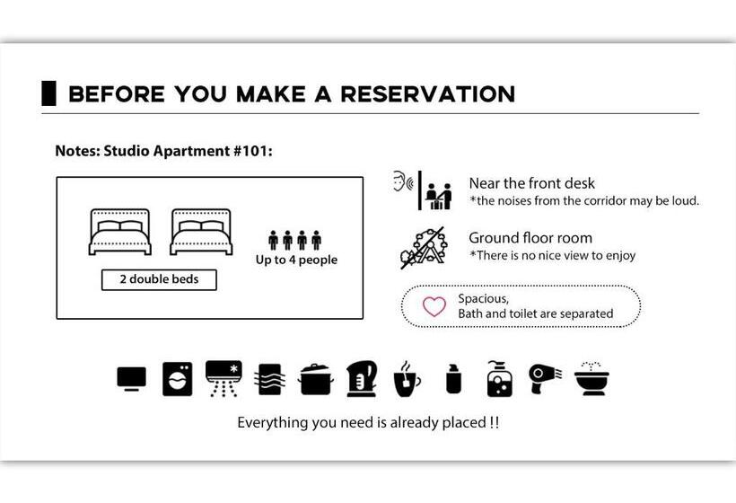 חדר סטודיו סטנדרד, Condominium Hotel Mihama Upi