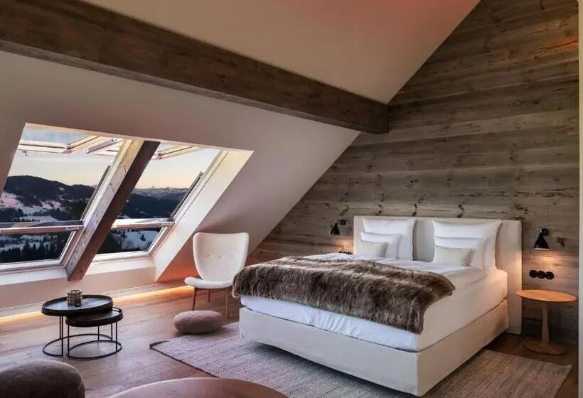 Juniorsviitti Vuoristonäkymä, Alpenloge Design