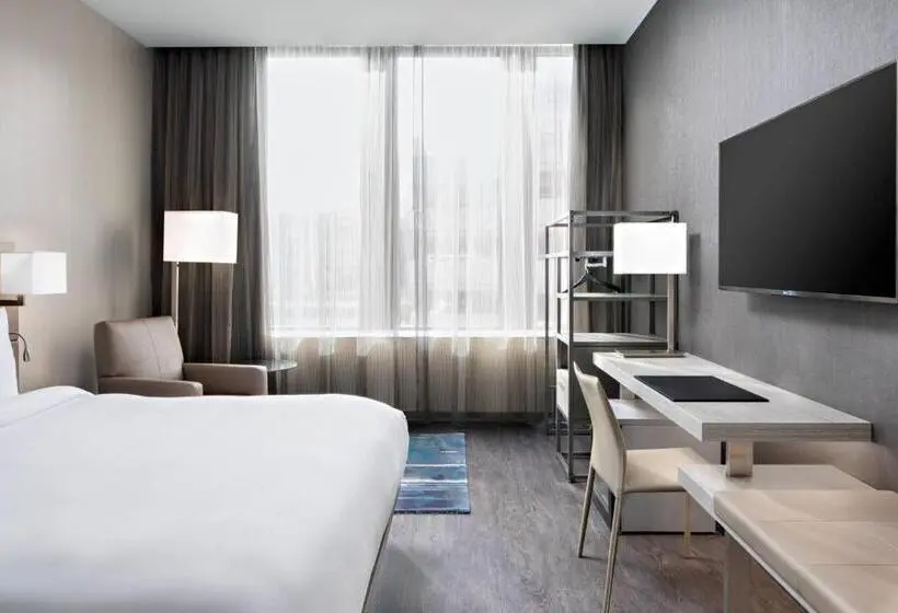 اتاق استاندارد با تخت بزرگ, Ac Hotel By Marriott Grand Rapids Downtown