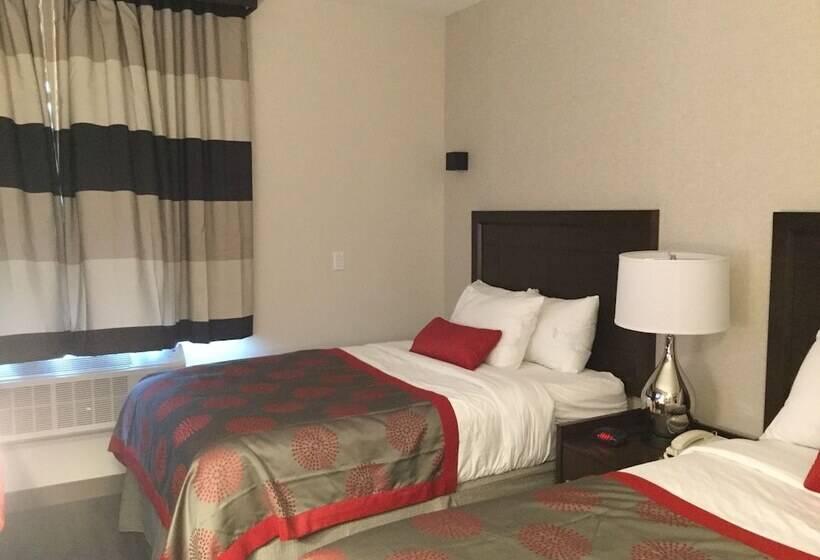 Pokój Standard 2 Łóżka Małżeńskie, Ramada By Wyndham Bronx Terminal
