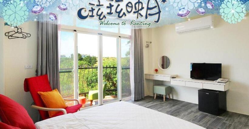 اتاق استاندارد با چشمانداز باغ, Full Moon Resort