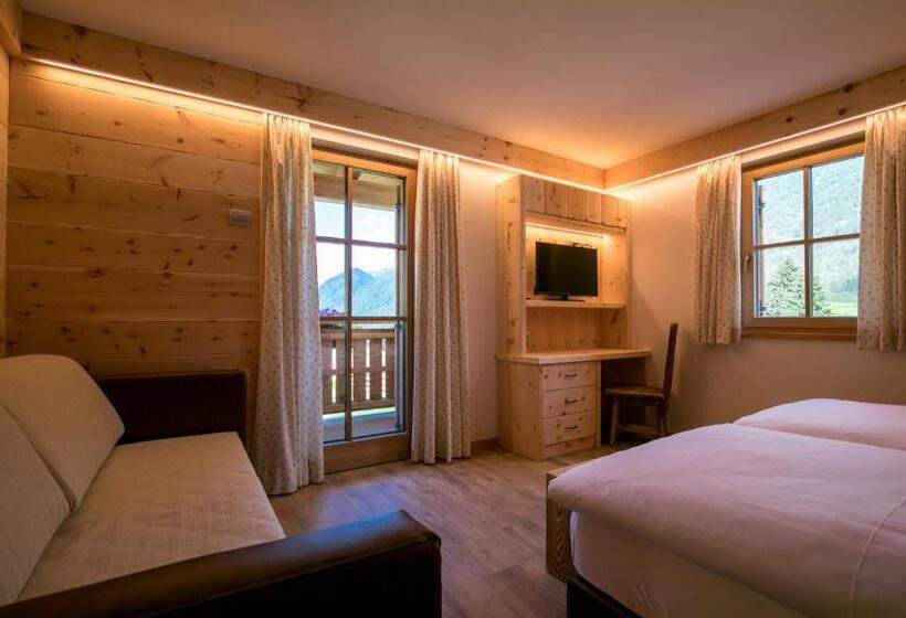 חדר משפחתי, Agriturismo Malga Piè