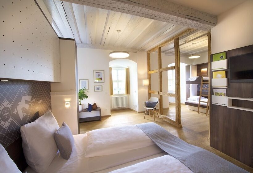 غرفة سوبيريور رباعية, Jufa Hotel Kronach – Festung Rosenberg