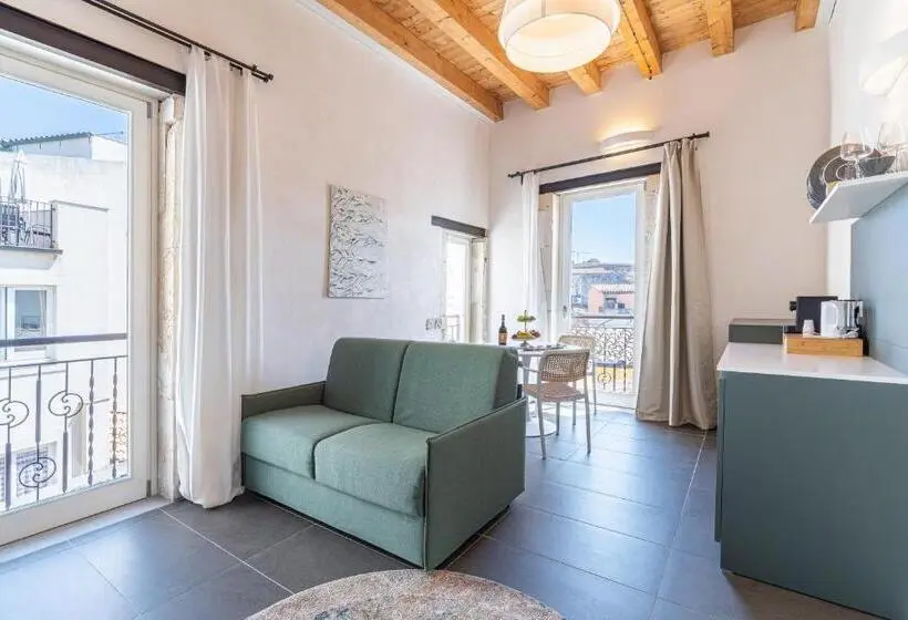 バルコニー付き１ベッドルームアパートメント, Hotiday Apartments Siracusa