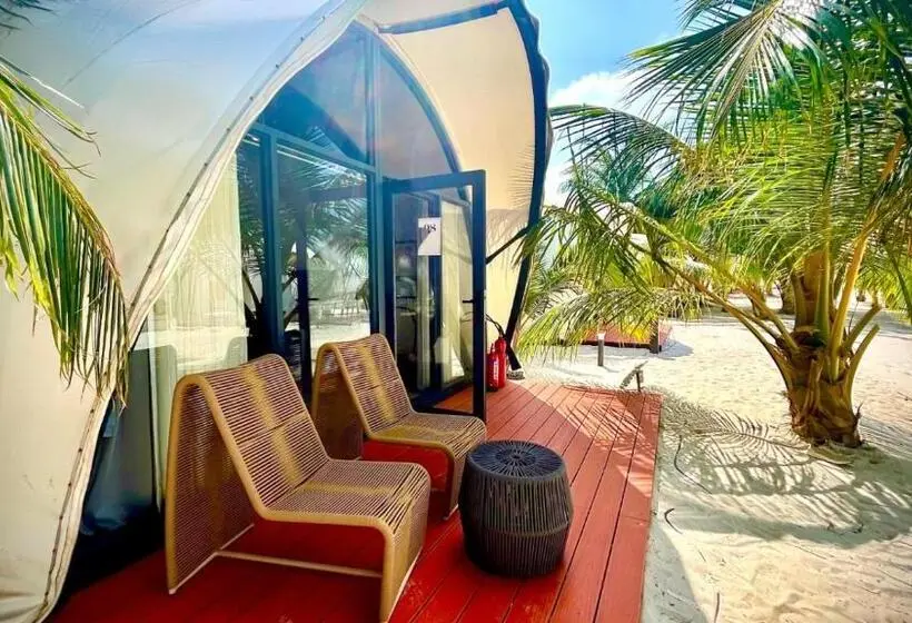 オーシャンビューデラックスルームバルコニー付き, Praveg Atoll S Thinnakara Lakshadweep