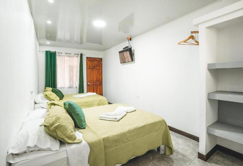 اتاق استاندارد چهار تخته, Hoja De Oro Corcovado