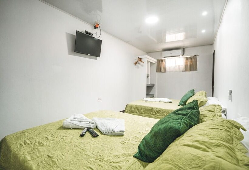 اتاق استاندارد چهار تخته, Hoja De Oro Corcovado