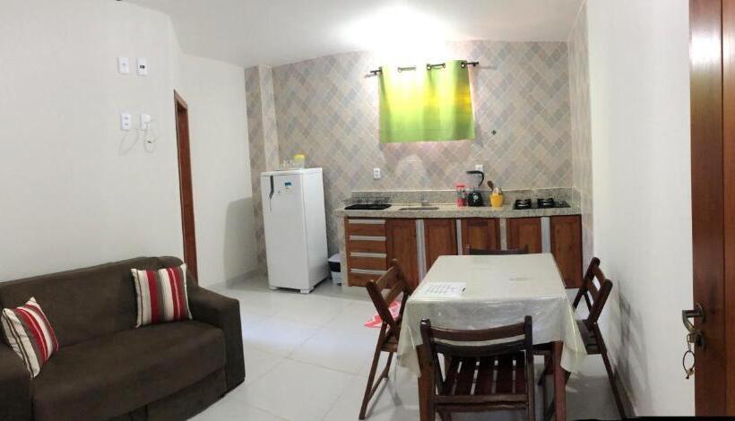 آپارتمان 1 خوابه با بالکن, Pousada Lagoa Flat