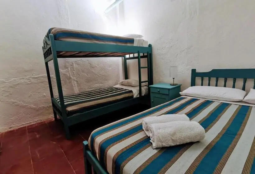 Standard Neljän Hengen Huone Jaettu Kylpyhuone, Hostel Once Once
