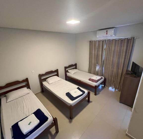 Номер Стандарт Трехместный, Pousada Viracopos