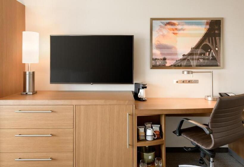 带大床的标准间, Hyatt Place Pasadena
