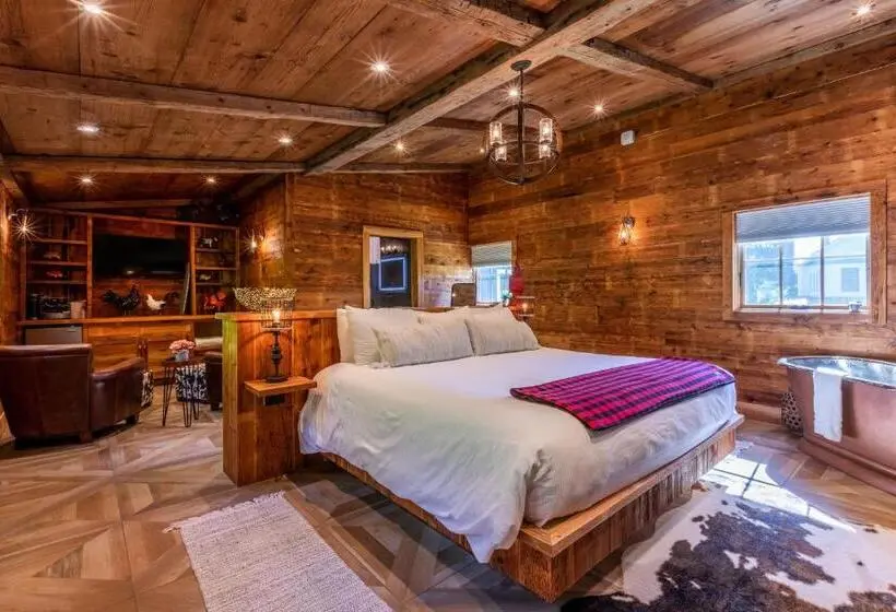 キングサイズベッドのスタンダードルーム, The Barnstead Inn