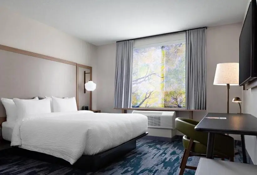 キングサイズベッドのスタンダードルーム, Fairfield Inn & Suites By Marriott Fayetteville