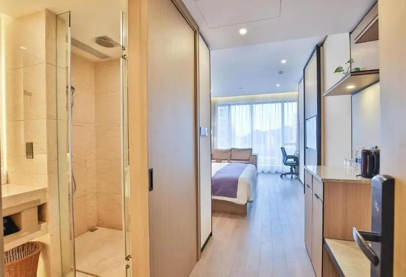 Deluxe-huone, Ssaw Boutique Hotel Wenzhou Jiushan Lake