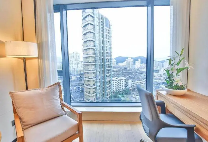 Deluxe-huone, Ssaw Boutique Hotel Wenzhou Jiushan Lake