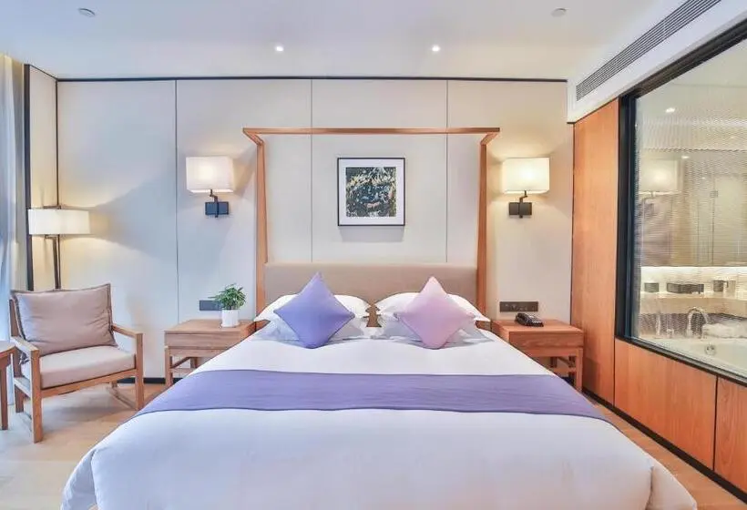Standard Yhden Hengen Huone, Ssaw Boutique Hotel Wenzhou Jiushan Lake