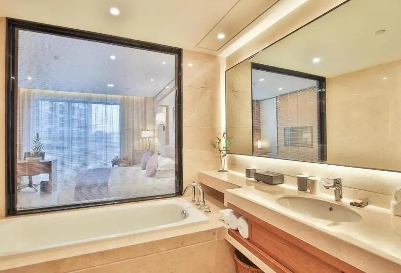 Standard Yhden Hengen Huone, Ssaw Boutique Hotel Wenzhou Jiushan Lake