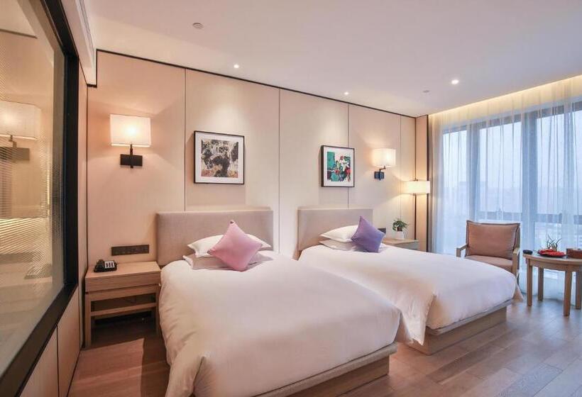 스탠다드 룸, Ssaw Boutique Hotel Wenzhou Jiushan Lake